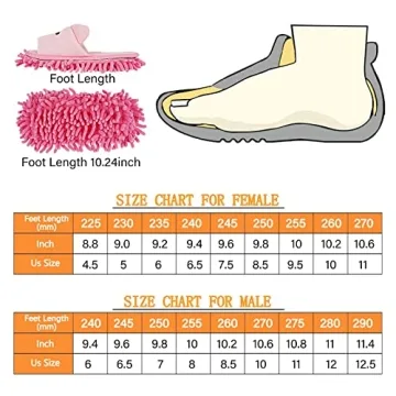 Liitrton Detachable Mop Slippers - Fun and Functional Cleaner