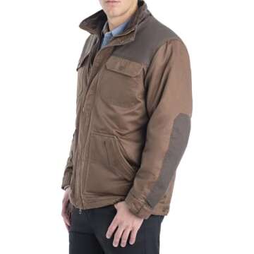 Legendary Whitetails Men's Standard Chore Coat Tough as Buck Collection, Flannel Lined Barn & Field ...