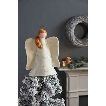 Mud Pie Blonde Angel Tree Topper