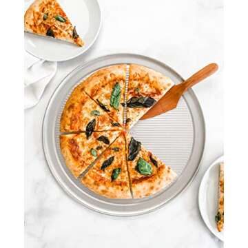 USA Pan Bakeware Aluminized Steel Pizza Pan, 14 Inch