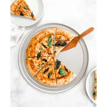 USA Pan 14 Inch Pizza Pan Durable Non-Stick Bakeware