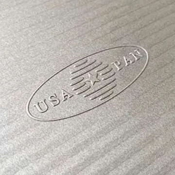 USA Pan 14 Inch Pizza Pan Durable Non-Stick Bakeware