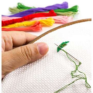 Celley Vintage Embroidery Hoop Frames Set of 4 Sizes