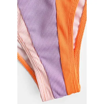 ZAFUL Women’s Chic V-Wired Bikini Set for Beach Fun