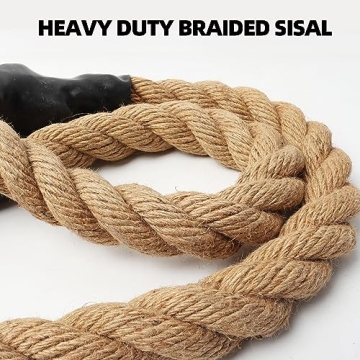 GSE Climbing Rope - Durable Sisal for All Workouts