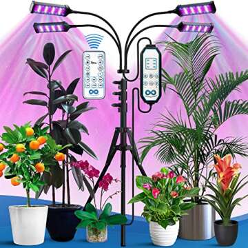Everlasting Comfort Grow Lights for Vibrant Indoor Plants