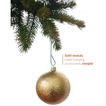 Green Christmas Ornament Hooks - 200Pcs Metal Hangers