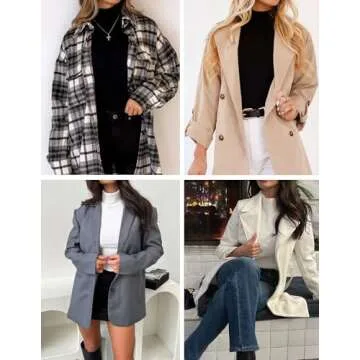 Ekouaer Women's Mock Turtleneck Long Sleeve Shirt - Chic Style