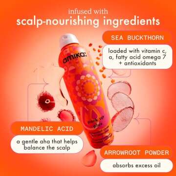 amika perk up extended clean dry shampoo 9.5oz