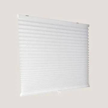 CALYX INTERIORS Pleated Fabric Window Shade Light Filtering