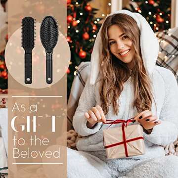 Dreamlover Wig Brush for Synthetic Wigs, Synthetic Wig Brush for Human Hair, Wig Comb for Lace Front...