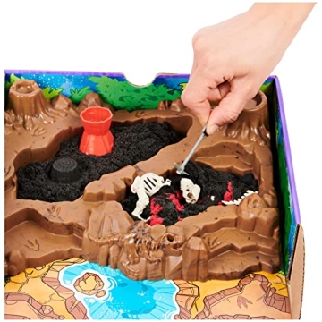 Kinetic Sand Dino Dig Playset for Ages 6 and Up