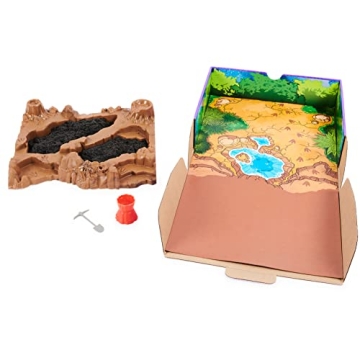 Kinetic Sand Dino Dig Playset for Ages 6 and Up