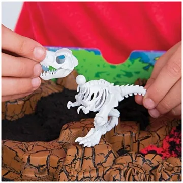 Kinetic Sand Dino Dig Playset for Ages 6 and Up