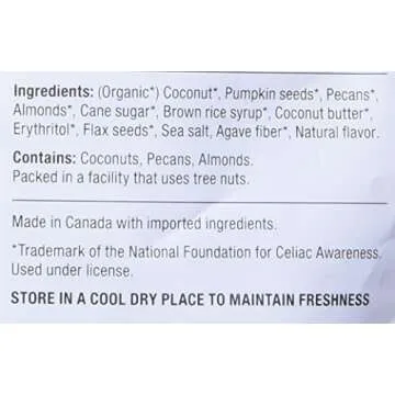 Inno Foods Organic Coconut Keto Cluster (Net Wt 16 Ounce ),