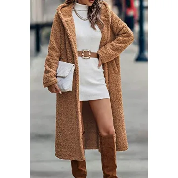 PRETTYGARDEN Women's Fuzzy Winter Coat for Warmth and Style