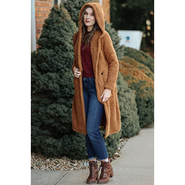 PRETTYGARDEN Women's Fuzzy Winter Coat for Warmth and Style