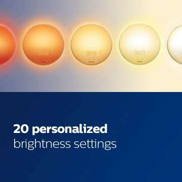 Philips SmartSleep Wake-Up Light with FM Radio