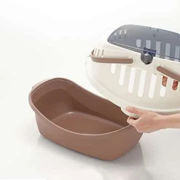 Richell Small Animal Carrier: Travel Comfort for Pets