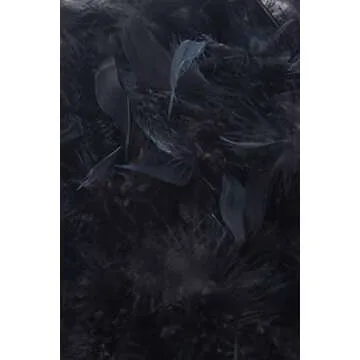 BABEYOND 90g 6.5ft Chandelle Feather Boa Gatsby Marabou Feather Boa 1920s Flapper Accessories