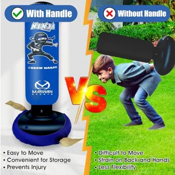 2024 Upgraded 5-in-1 Kids Punching Bag Set