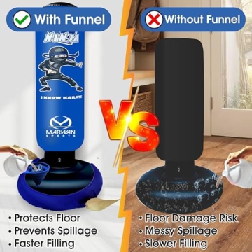 2024 Upgraded 5-in-1 Kids Punching Bag Set