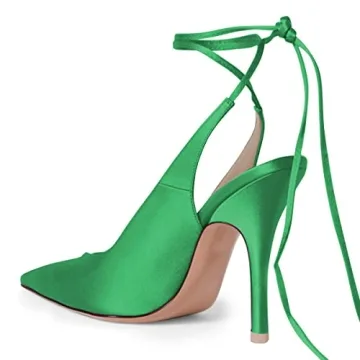 Stylish FSJ Women's Strappy Ankle Strap Heels for Elegant Occasions