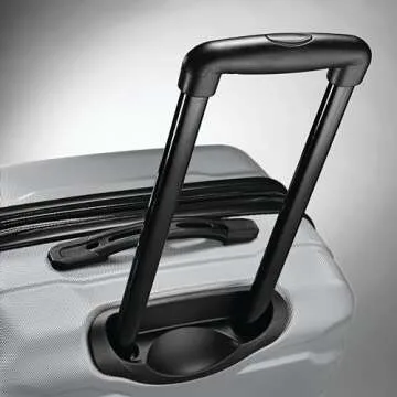 Samsonite Omni PC Hardside Expandable Luggage with Spinner Wheels, 3-Piece Set (20/24/28), Silver