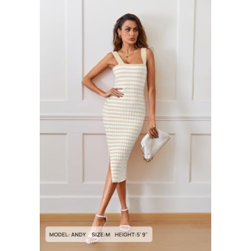 Shop LEANI Casual Sleeveless Midi Dress for 2025