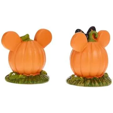 Mickey and Minnie Mouse Halloween Figurine Set - 1.75 Inch