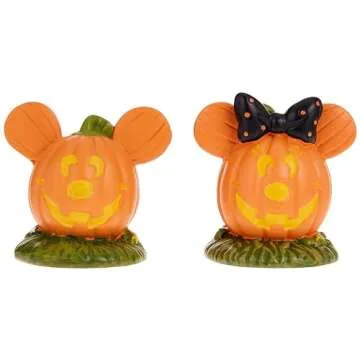 Mickey and Minnie Mouse Halloween Figurine Set - 1.75 Inch