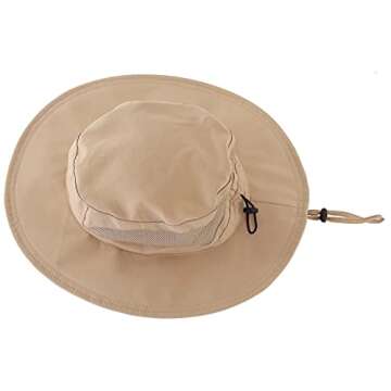 Connectyle Unisex UPF 50+ Protective Sun Hat for Kids - Lightweight & Adjustable