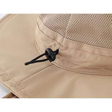 Connectyle UPF 50+ Kids Sun Hat with Adjustable Fit