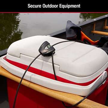 Master Lock Python Cable Locks with Keys