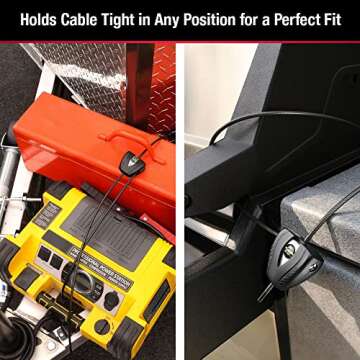 Master Lock Python Cable Locks with Keys