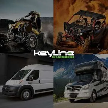 Dual Battery Isolator 12V | Automatic Disconnect Switch 12V 140 Amp Voltage Sensitive Relay (VSR) | Car Charger Also for ATV, Boats, RV's, Off-Road Vehicles, by KeyLine Chargers