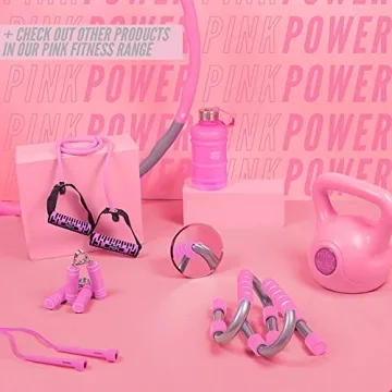 Pink Phoenix Fitness Ab Roller for Core Strength Training