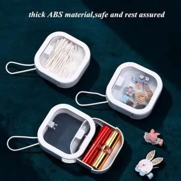 Compact Hair Tie Organizer - Ideal for Travel & Daily Use