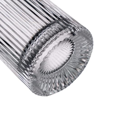 Elegant Lead-Free Crystal Decanter with Glass Stopper