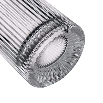 Elegant Lead-Free Crystal Decanter with Glass Stopper