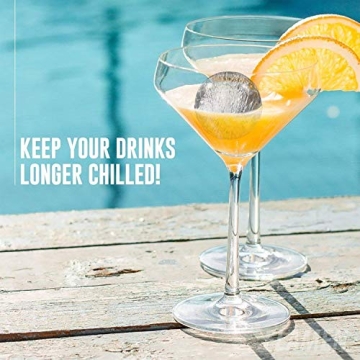 Silicone Ice Cube Mold Tray for Perfect Ice Spheres