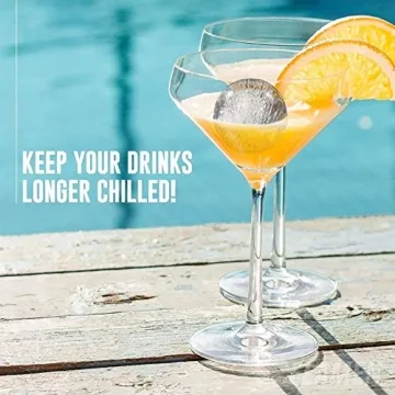 Silicone Ice Cube Mold Tray for Perfect Ice Spheres