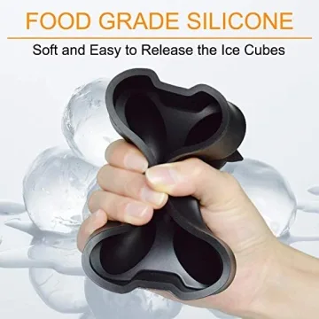 Silicone Ice Cube Mold Tray for Perfect Ice Spheres