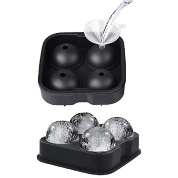 Silicone Ice Cube Mold Tray for Perfect Ice Spheres