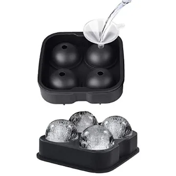 Silicone Ice Cube Mold Tray for Perfect Ice Spheres