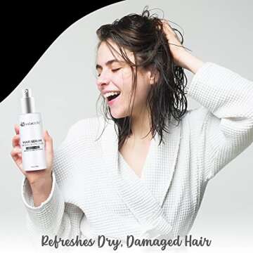 Evalectric Argan Oil Hair Serum for Frizzy Hair