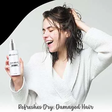 Evalectric Argan Oil Hair Serum for Frizzy Hair