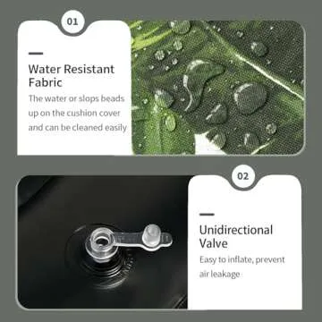 Affordable DYTXIII Inflatable Ottoman for Indoor and Outdoor Comfort