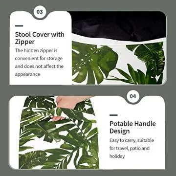 Affordable DYTXIII Inflatable Ottoman for Indoor and Outdoor Comfort