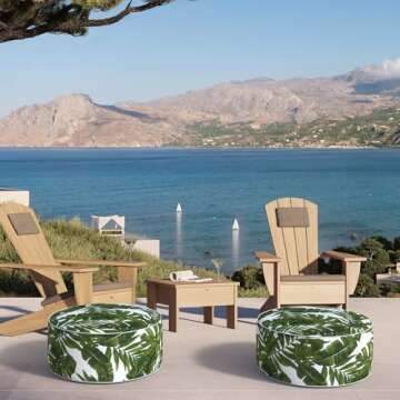 Affordable DYTXIII Inflatable Ottoman for Indoor and Outdoor Comfort